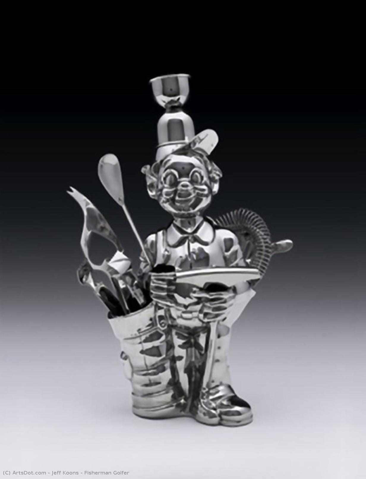 Fisherman Golfer — Jeff Koons