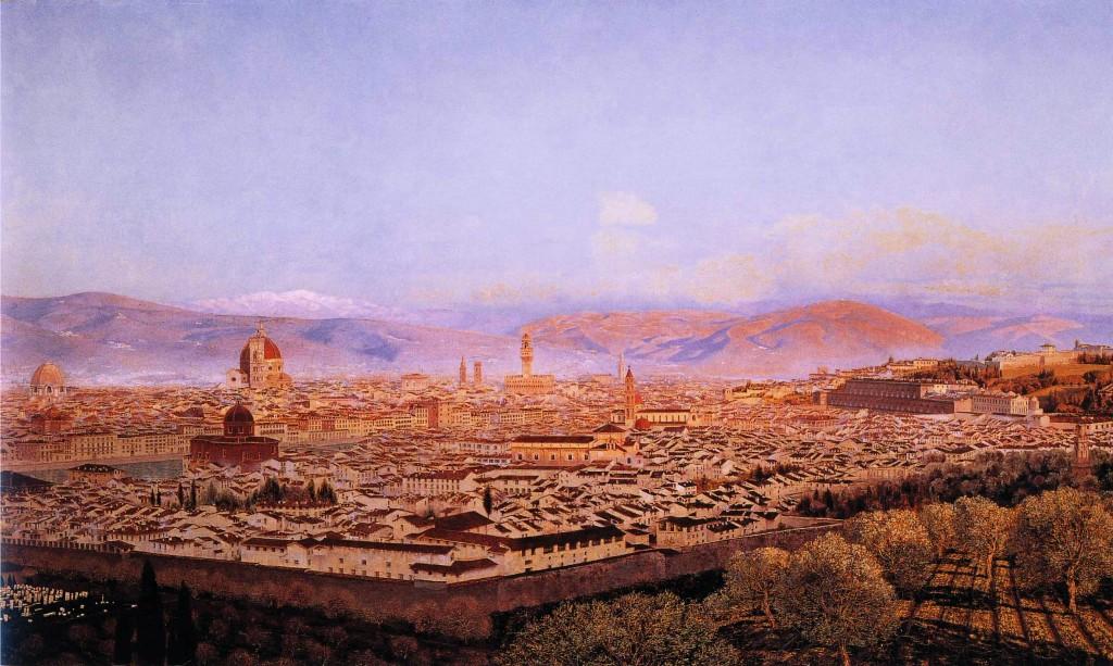 Florence From Bellosguardo — John Edward Brett