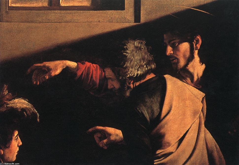 The Calling Of Saint Matthew (detail) (13) — Caravaggio