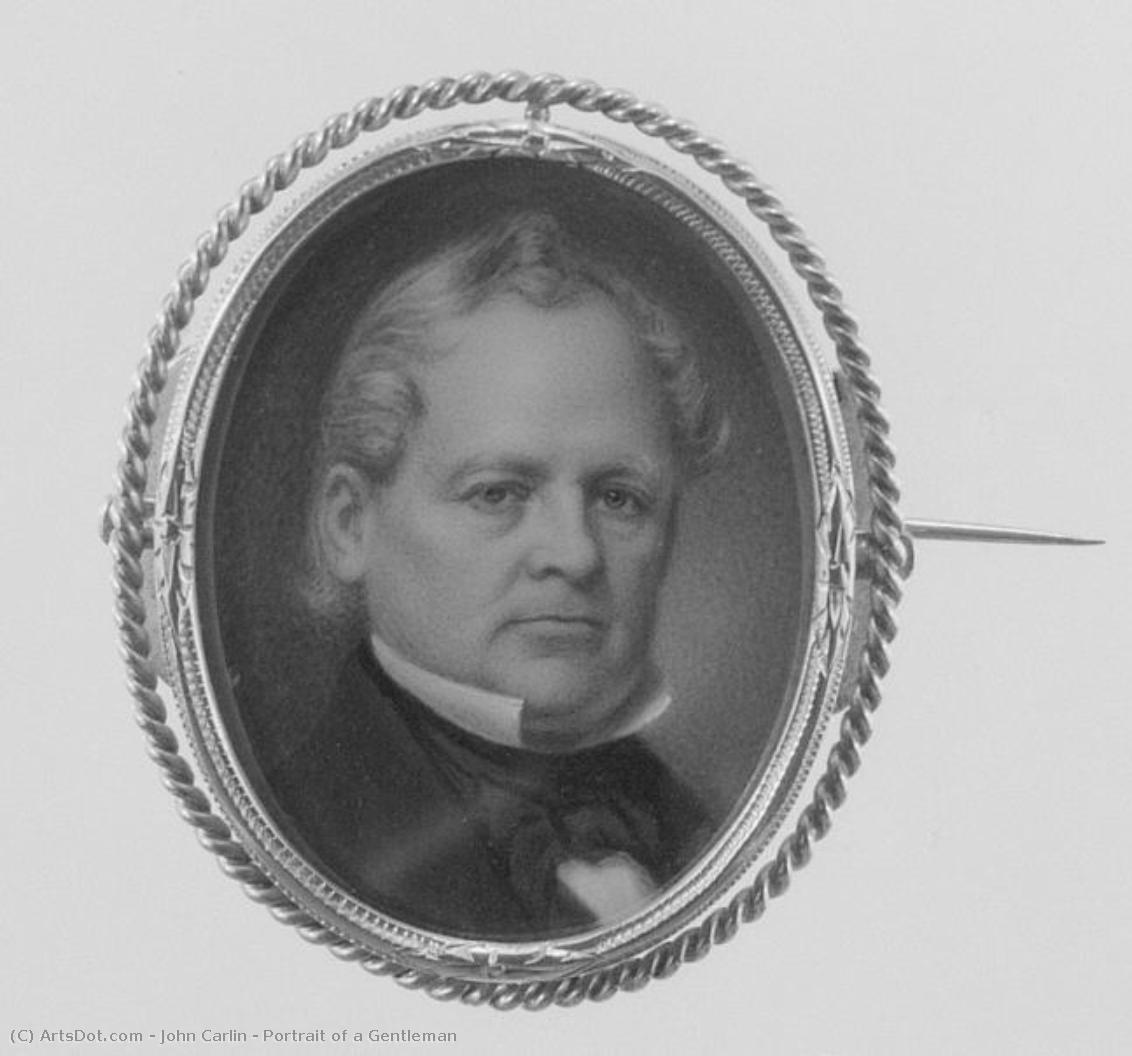 Portrait Of A Gentleman — John Carlin
