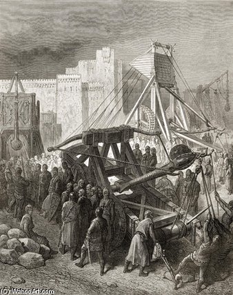 The Crusaders' War Machinery — Paul Gustave Doré