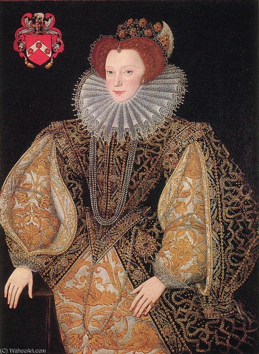 Portrait Of Lettice Knollys — Robert Dudley