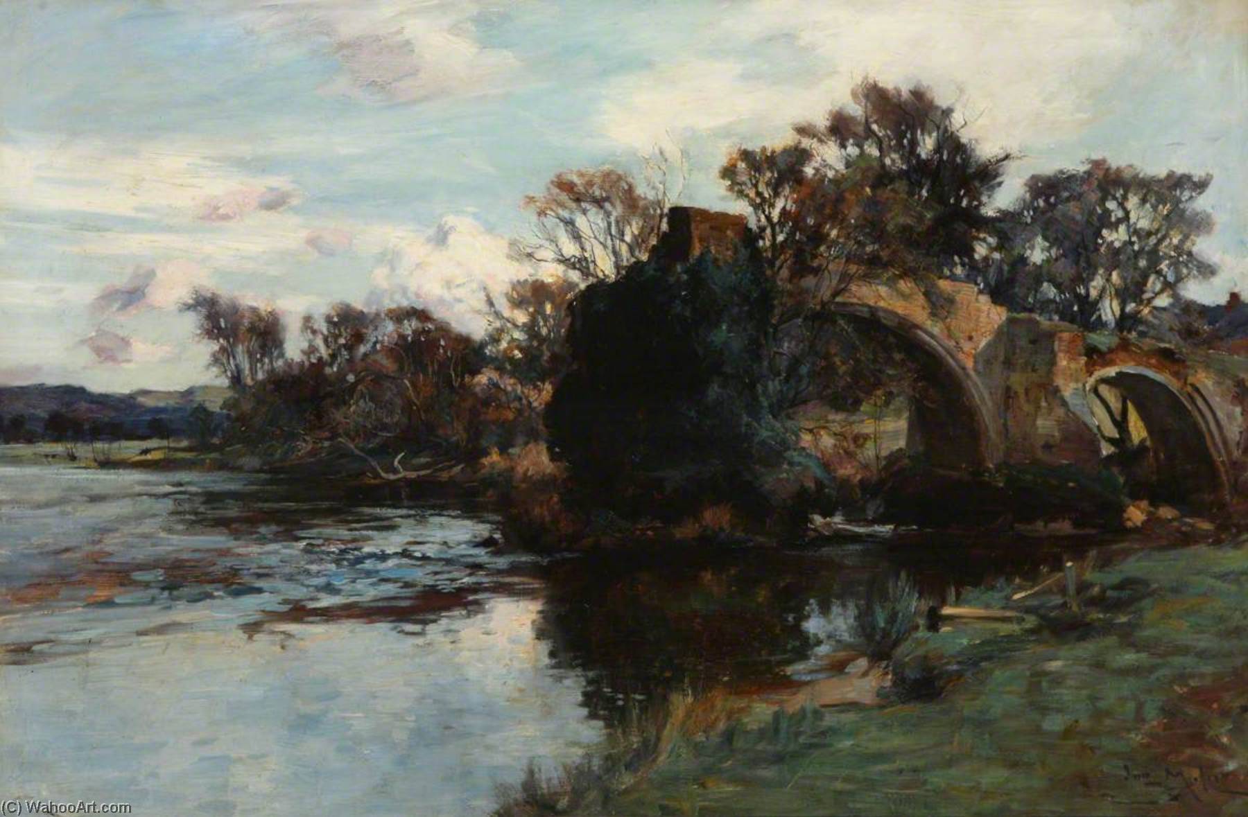 Old Bridge, Bridge Of Earn — Joseph Milne