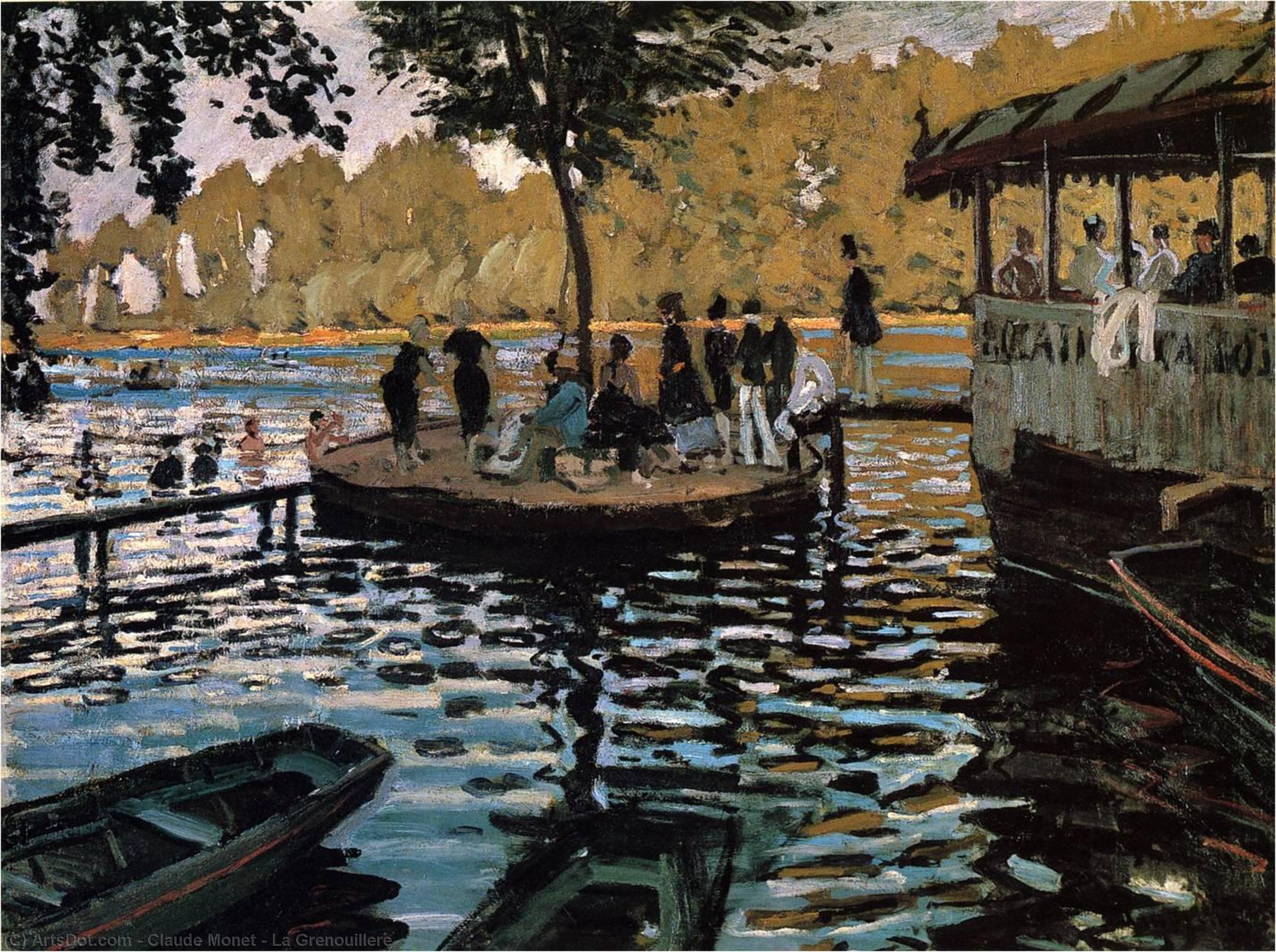 La Grenouillere — Claude Monet