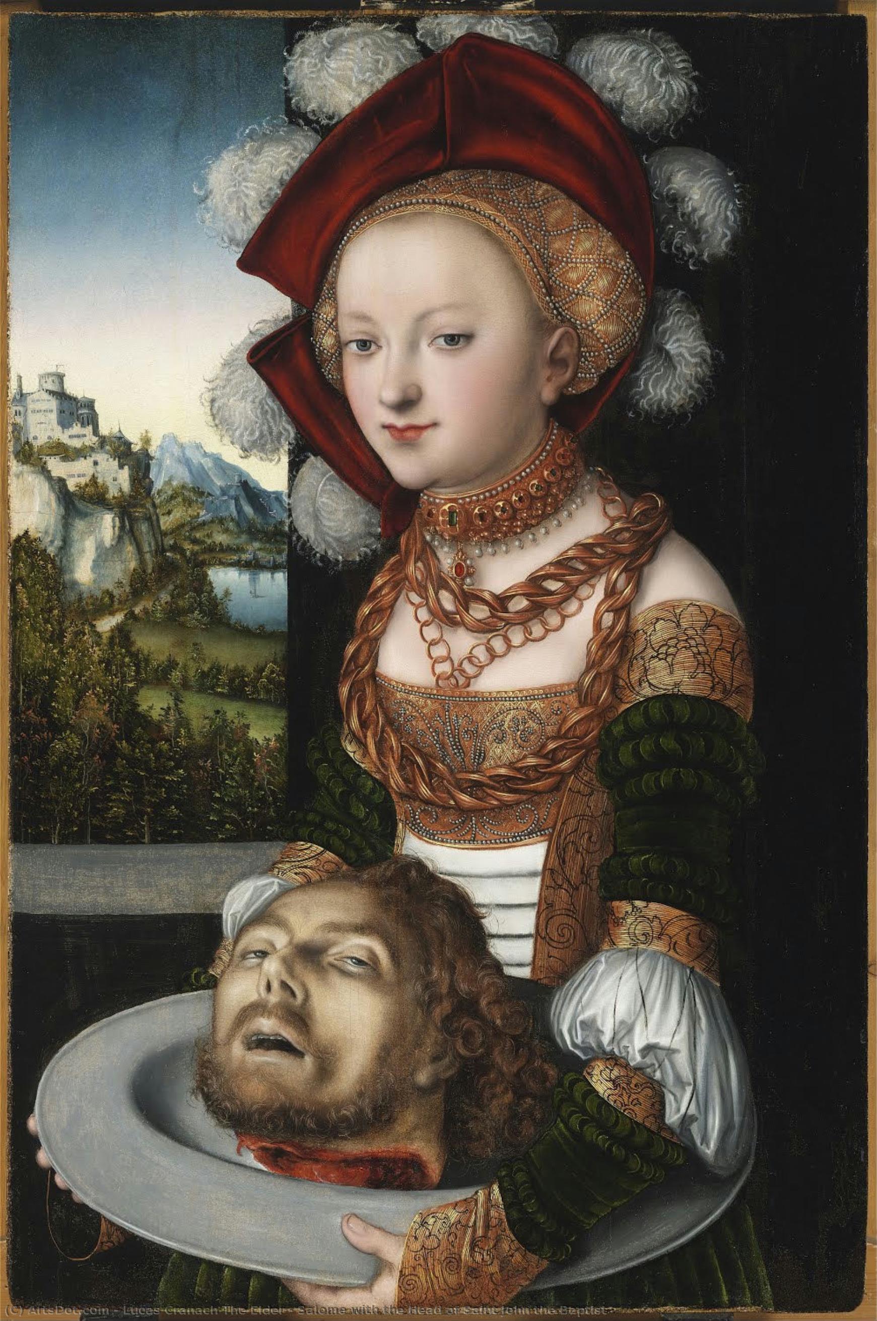 Salome With The Head Of Saint John The Baptist — Lucas Cranach The Elder