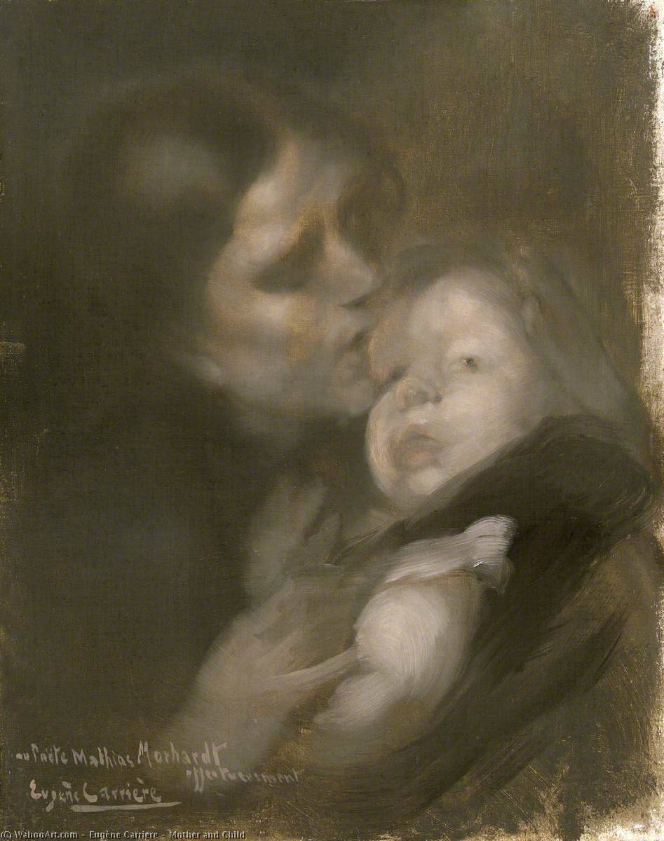 Mother And Child — Eugène Anatole Carrière