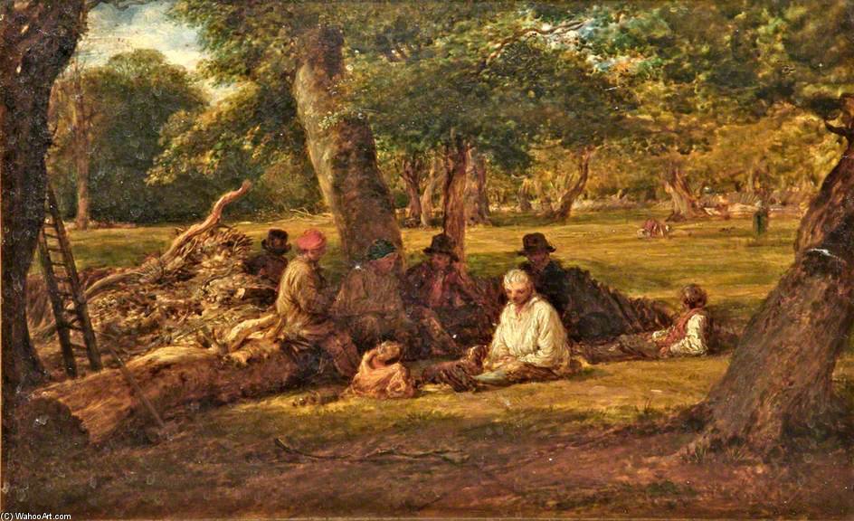 Woodcutters' Repast — John Linnell
