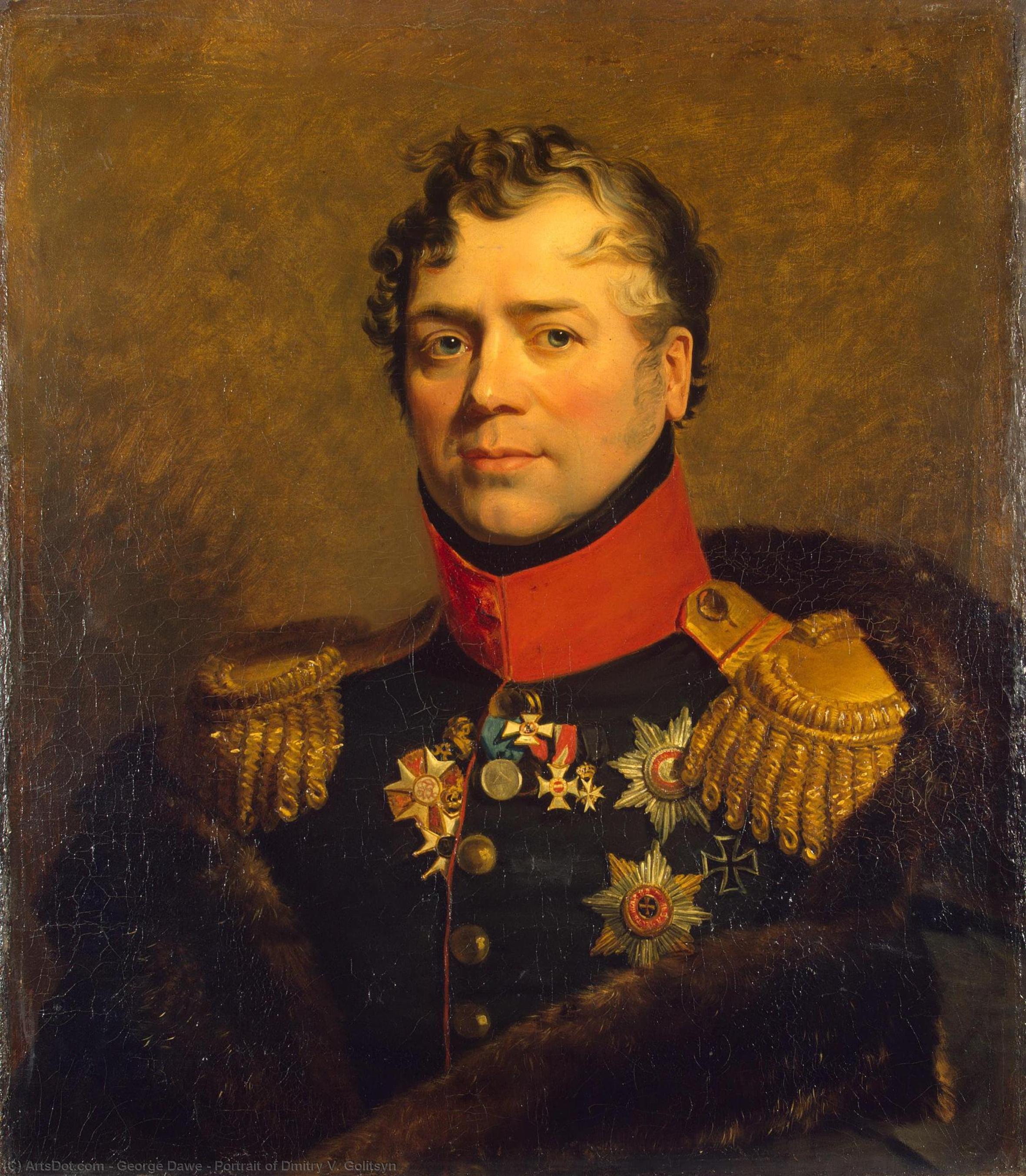 Portrait Of Dmitry V. Golitsyn — George Dawe