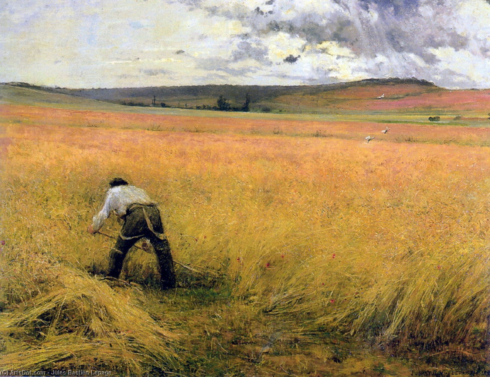 Les Blés Mûrs 1 — Jules Bastien-lepage