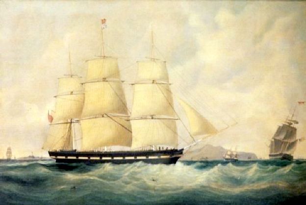 Ship Huntress — William Smith Jewett