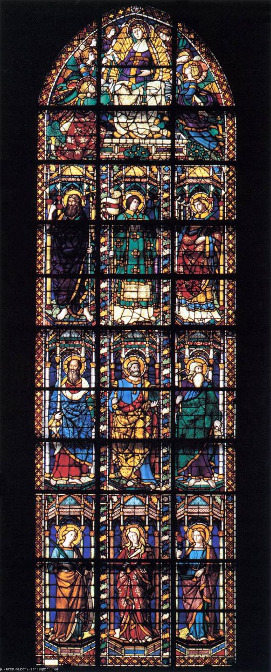 Choir Chapel Window — Filippo Di Tommaso Lippi