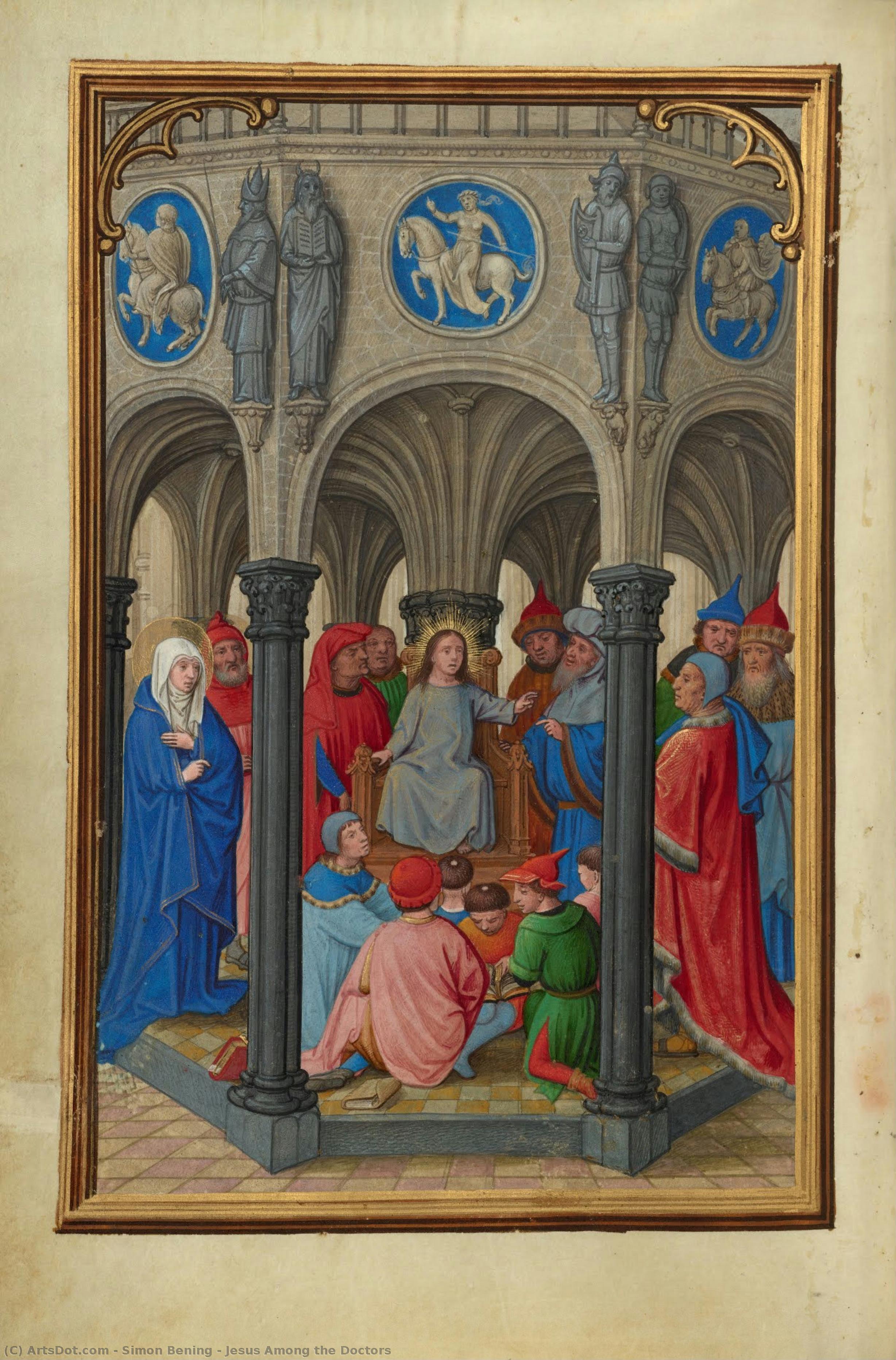 Jesus Among The Doctors — Simon Bening