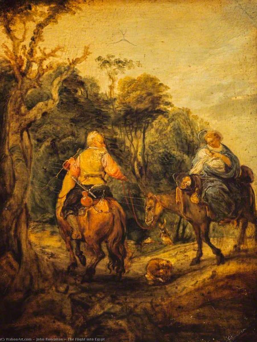 The Flight Into Egypt — John Runciman