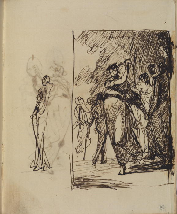 Page From A Sketchbook 57 — George Romney