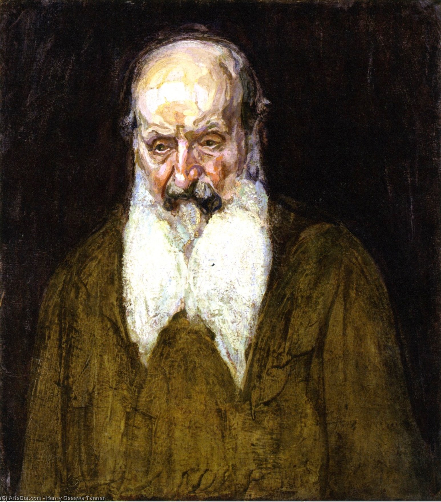 Head Of A Jew In Palestine — Henry Ossawa Tanner