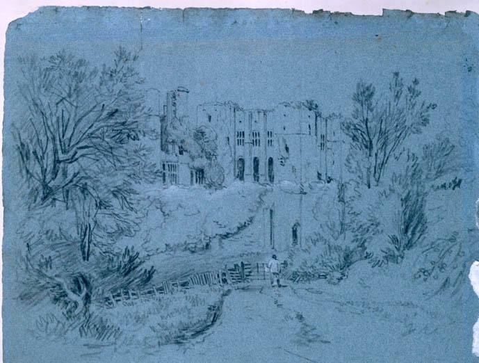 Kenilworth Castle From The Fields — David Cox