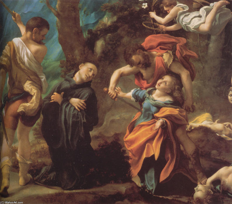 The Martyrdom Of Four Saints — Antonio Allegri Da Correggio
