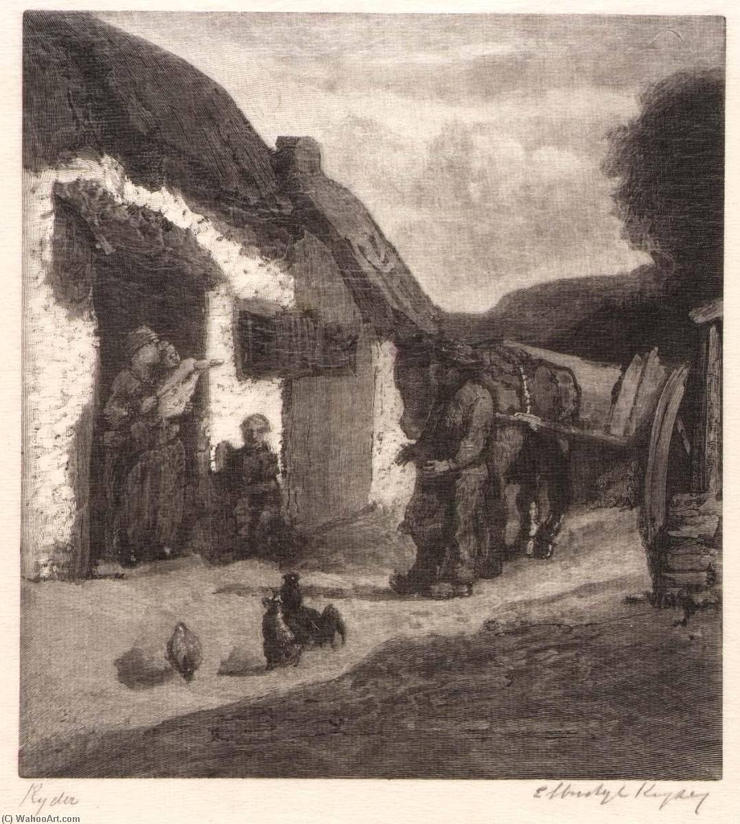 The Barnyard — Elbridge Kingsley