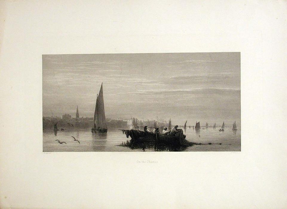 On The Thames — David Cox