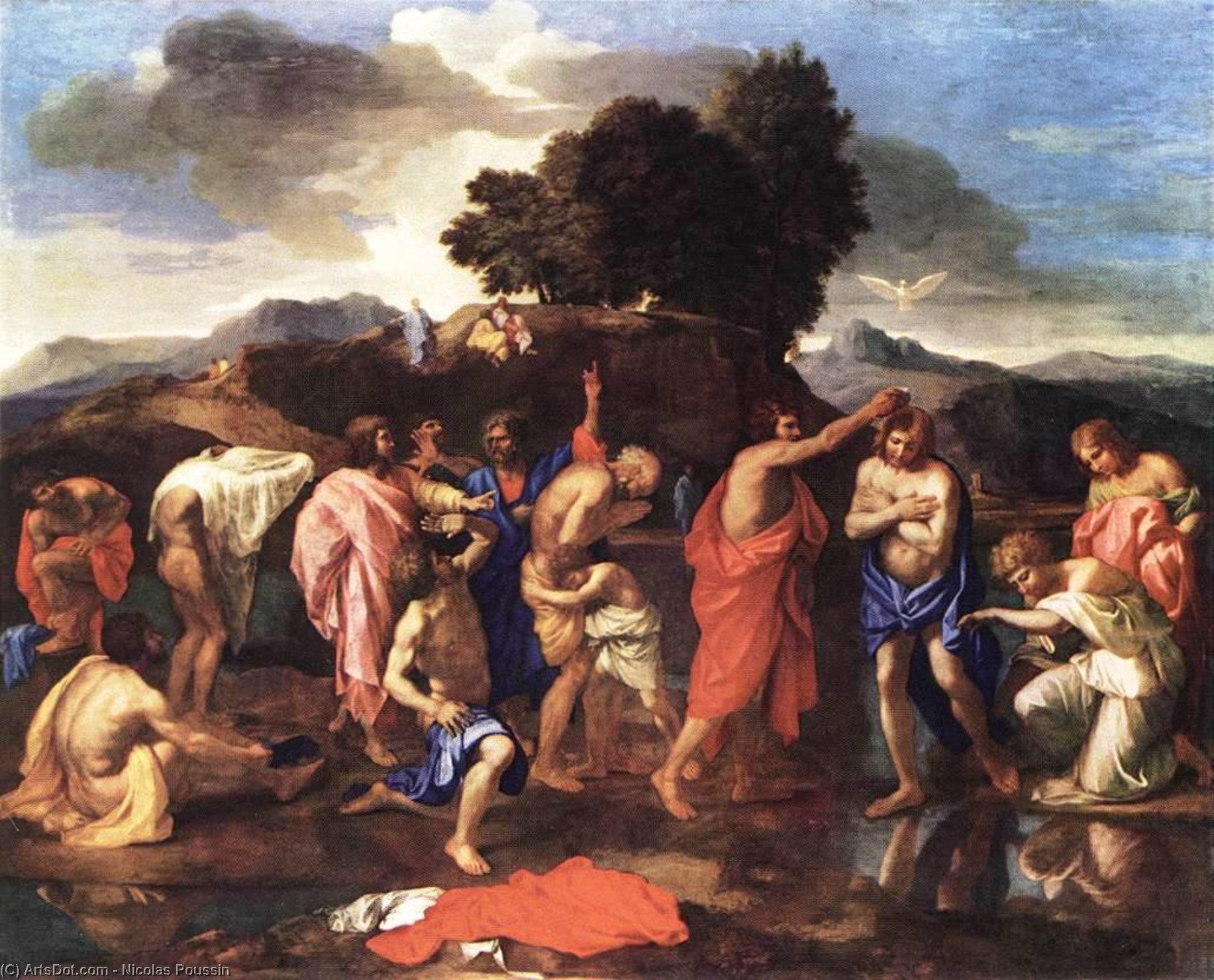 Sacrament Of Baptism — Nicolas Poussin