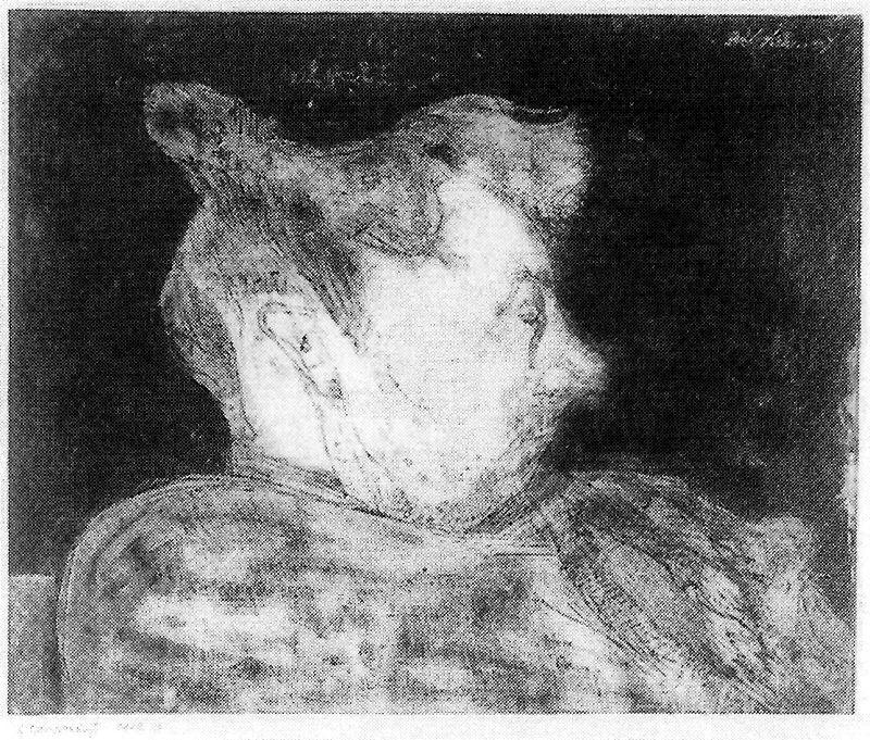 Bildnis Einer Schwangeren Frau — Paul Klee