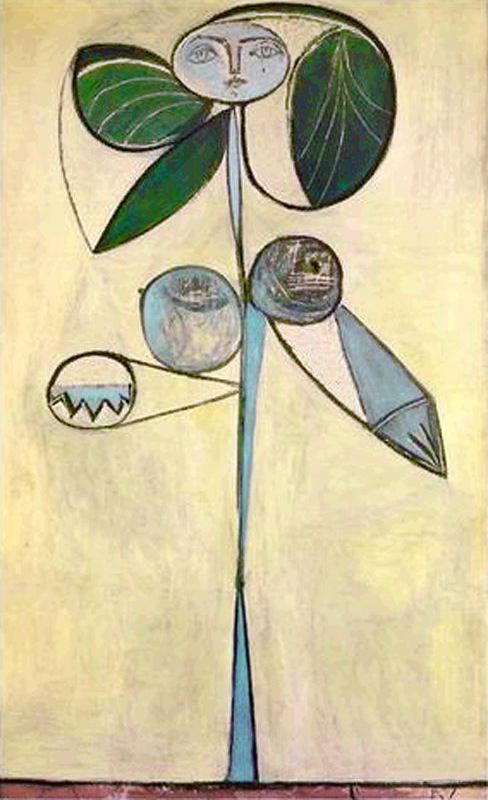 Woman-flower — Pablo Picasso