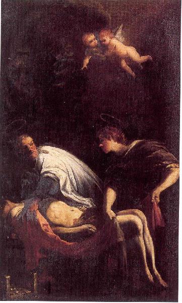 L'ensevelissement De Saint Laurent — Jacques Gamelin
