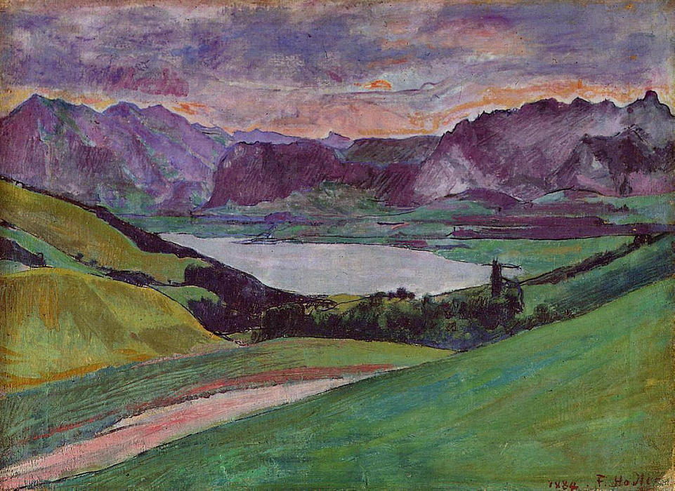 Lake Thun — Ferdinand Hodler