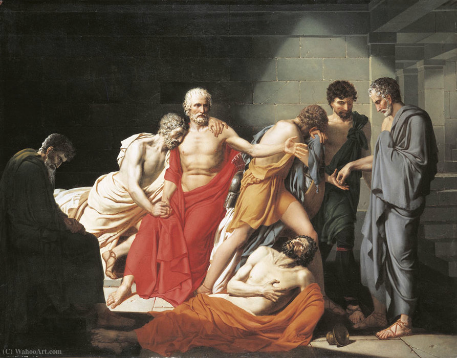 The Death Of Phocion — Joseph Denis Odevaere