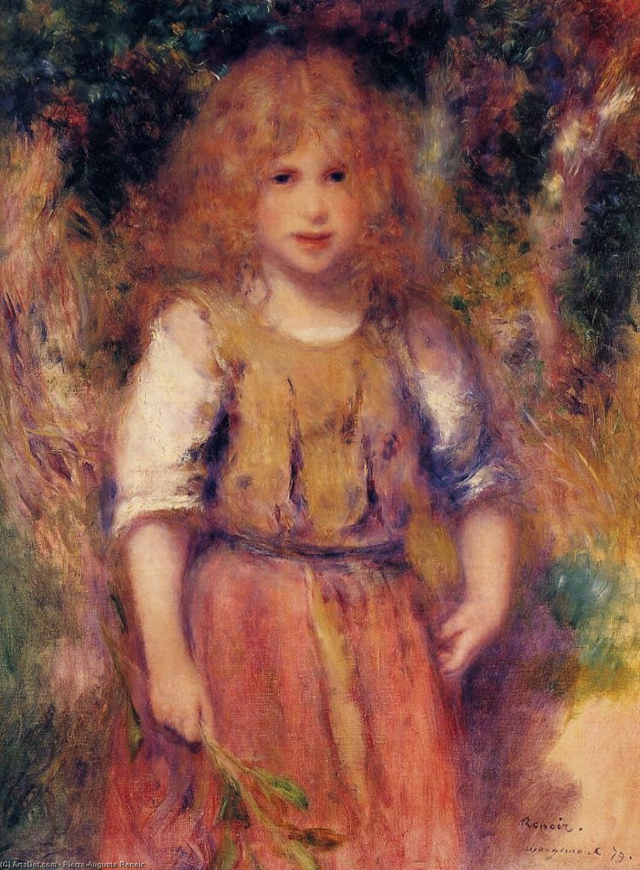 Gypsy Girl — Pierre-auguste Renoir
