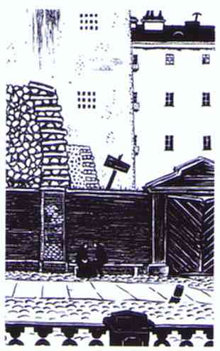 Illustration For Dostoyevsky's White Nights 3 — Mstislav Dobuzhinsky