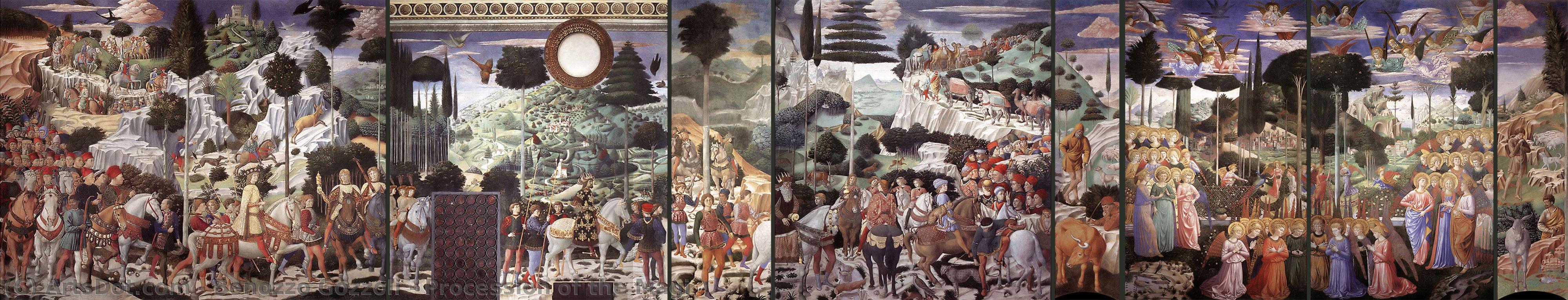 Procession Of The Magi — Benozzo Gozzoli
