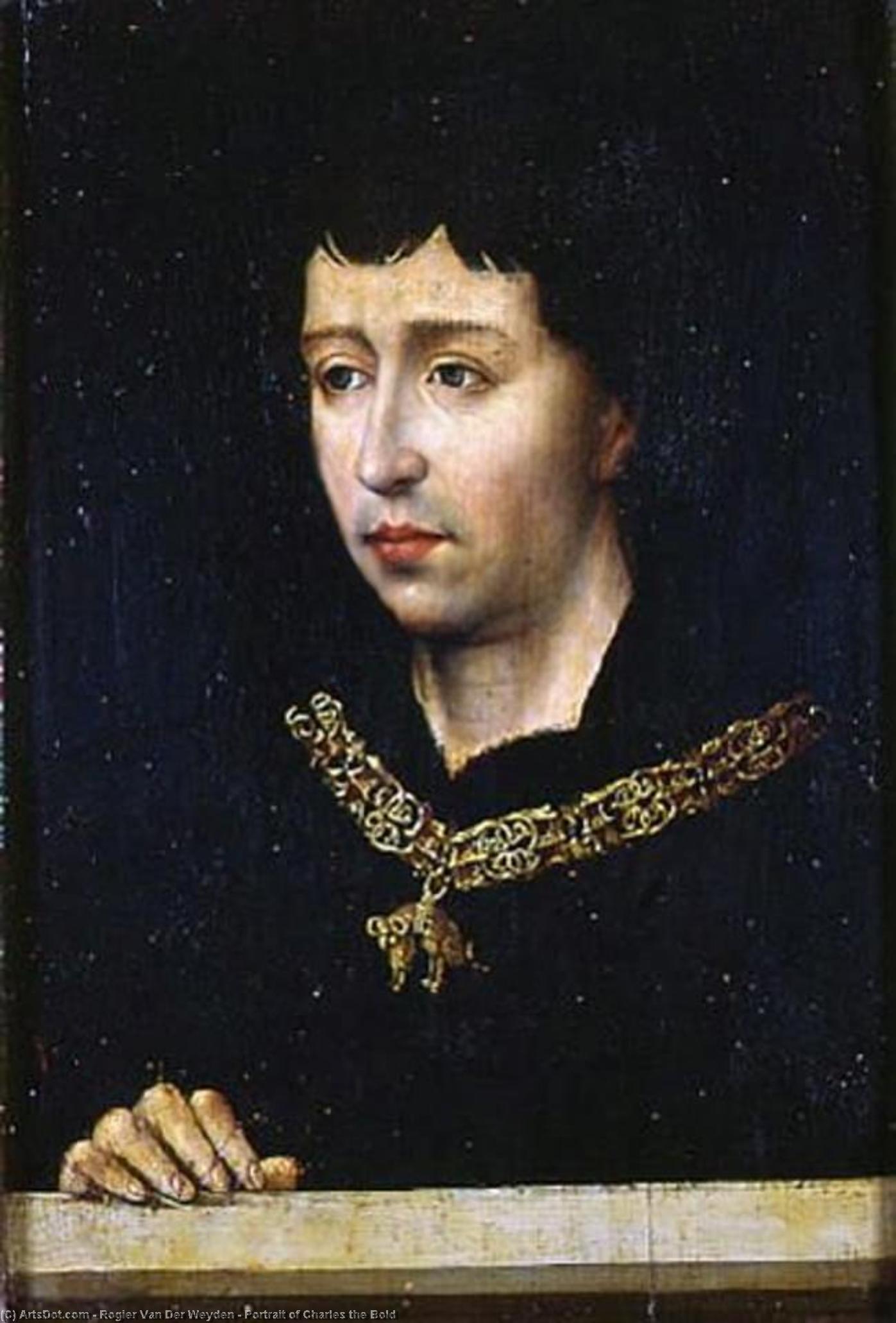 Portrait Of Charles The Bold — Rogier Van Der Weyden