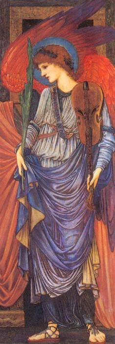 A Musical Angel — Edward Coley Burne-jones