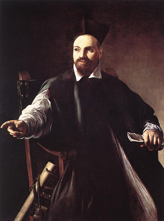 Portrait Of Maffeo Barberini — Caravaggio