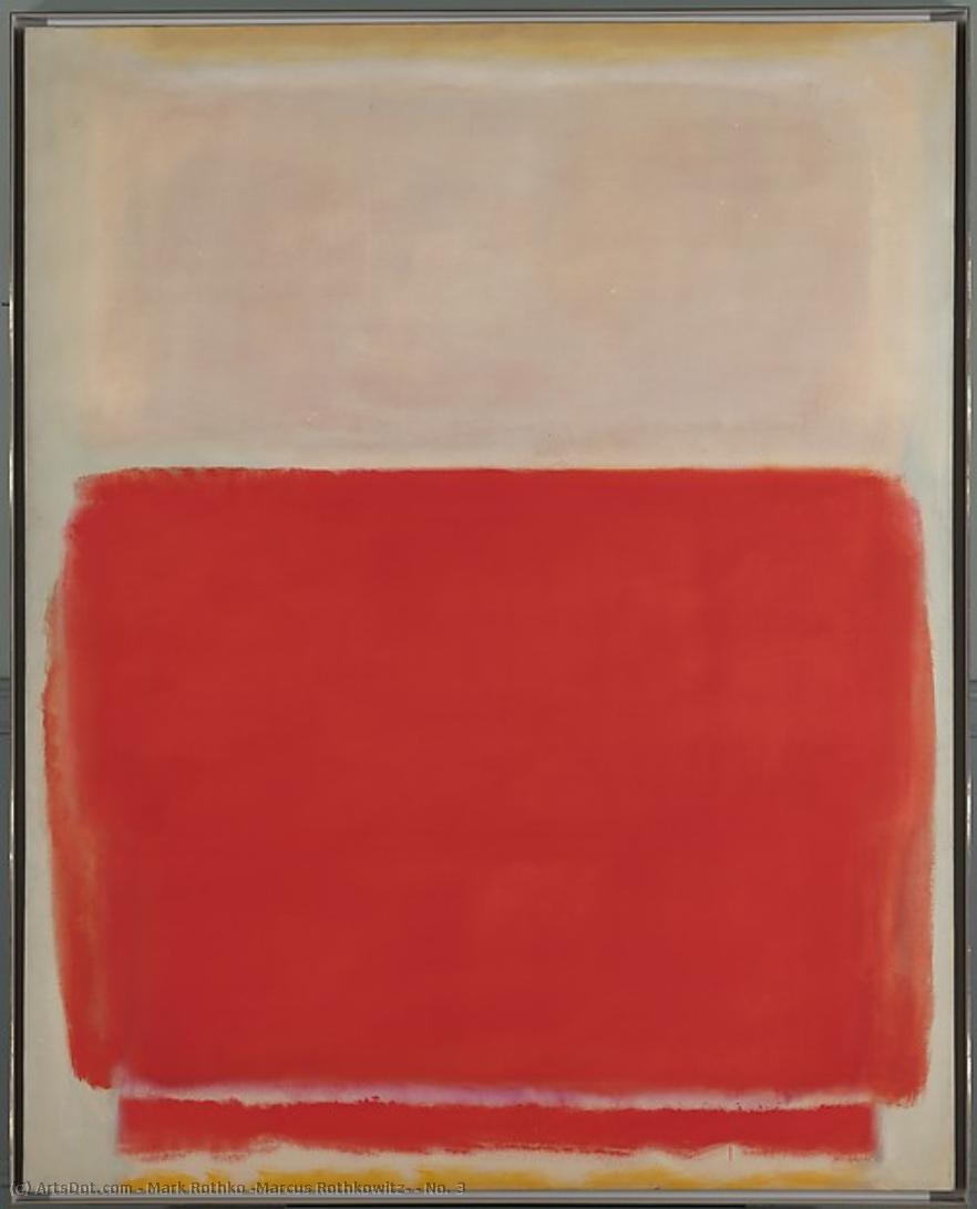 No. 3 — Mark Rothko