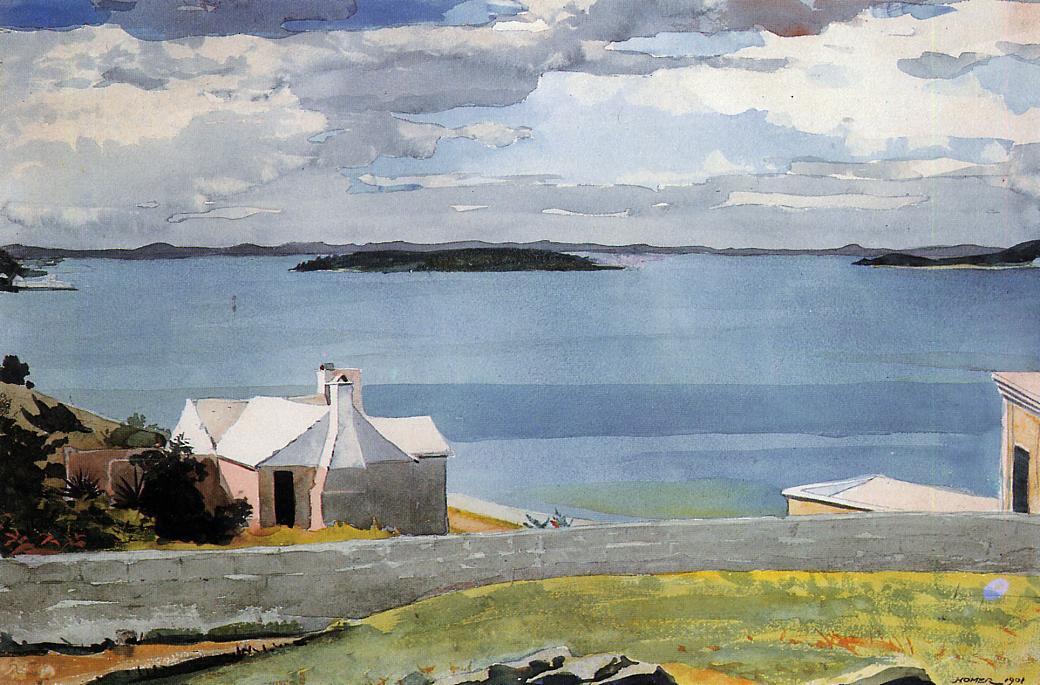 Inland Water, Bermuda — Winslow Homer