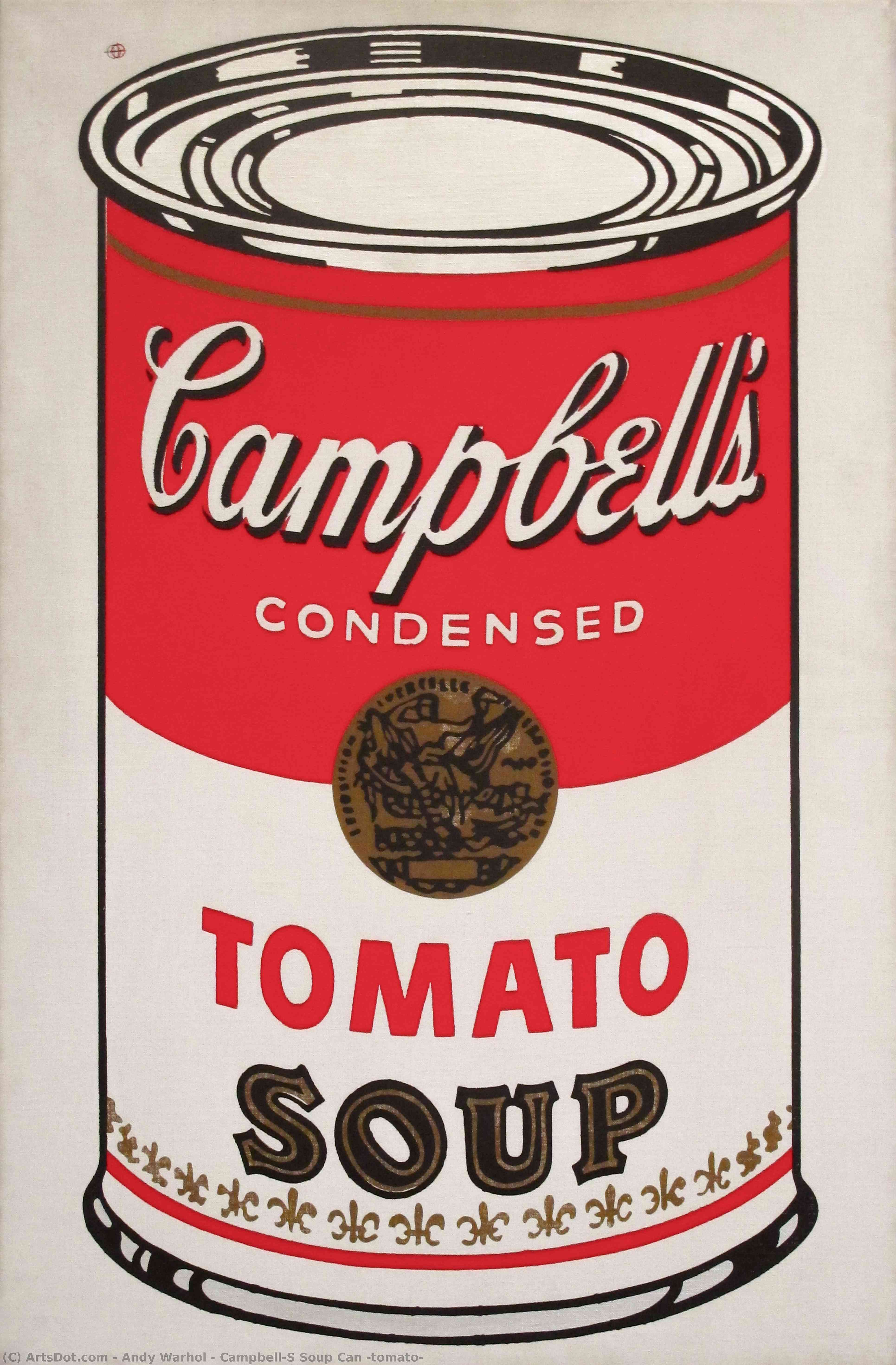 Campbell's Soup Can (tomato) — Andy Warhol