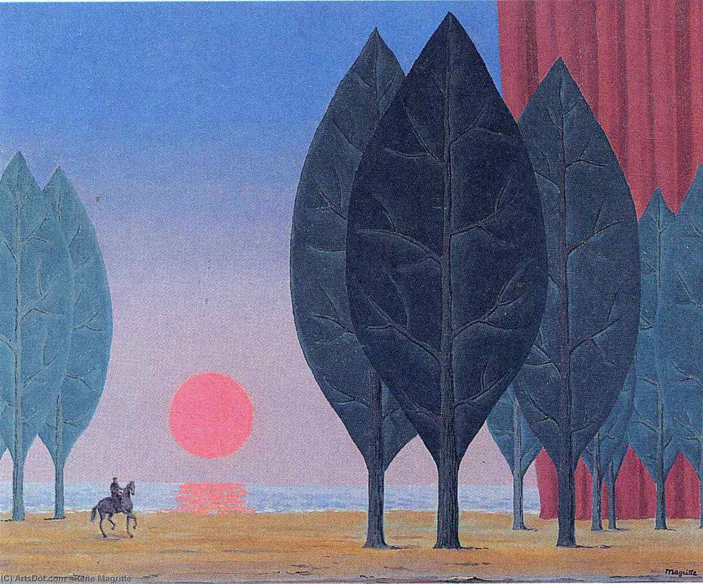 Forest Of Paimpont — René Magritte