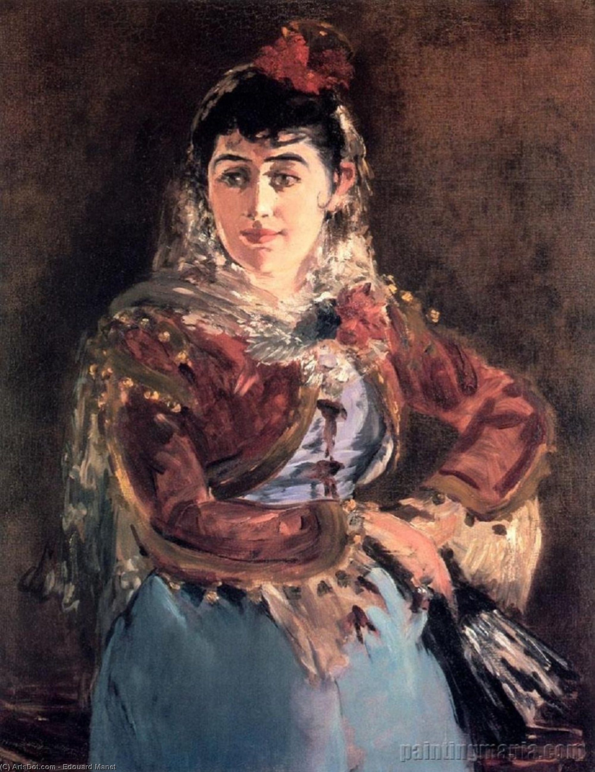 Portrait Of Emilie Ambre In The Role Of Carmen — Édouard Manet