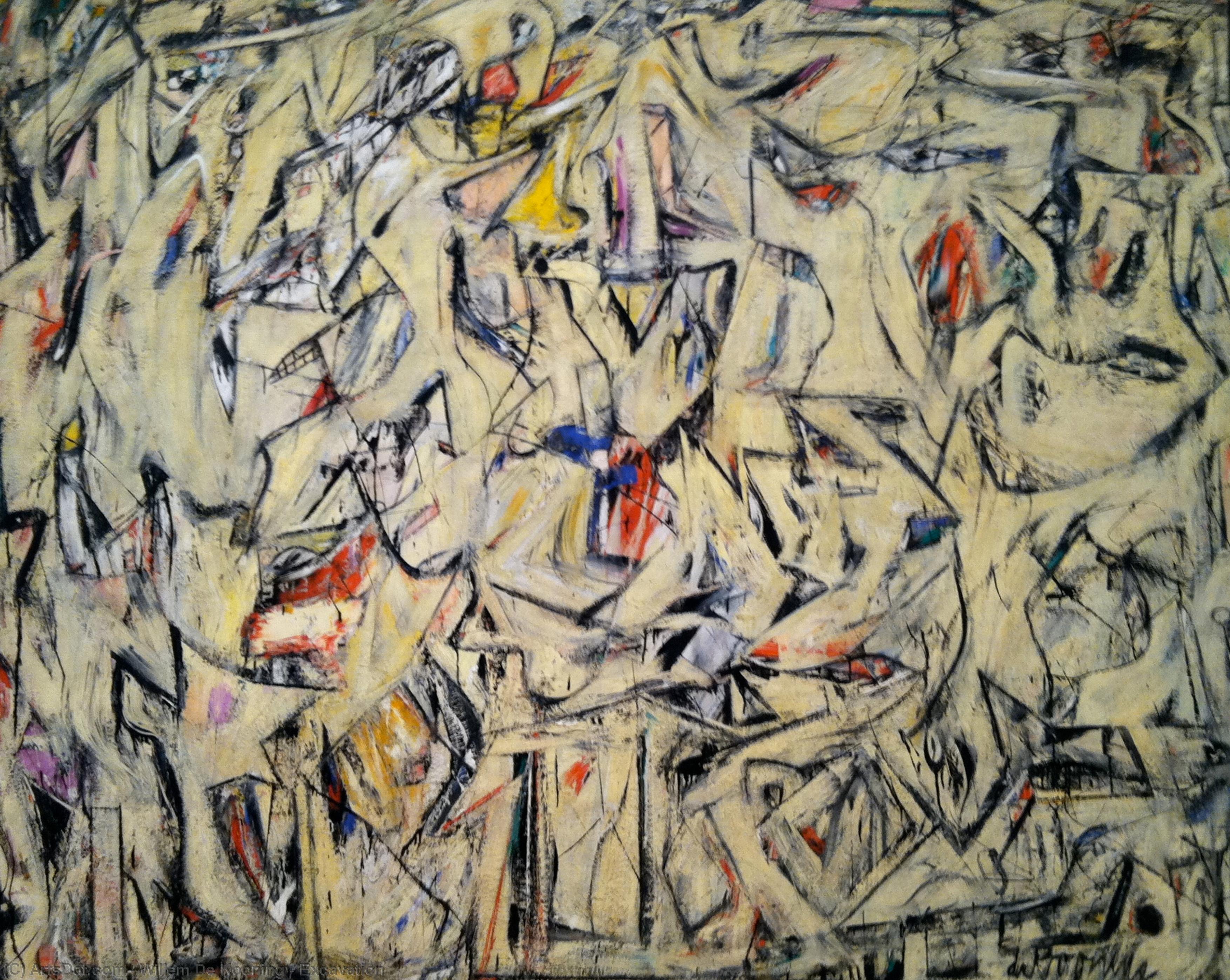 Excavation — Willem De Kooning
