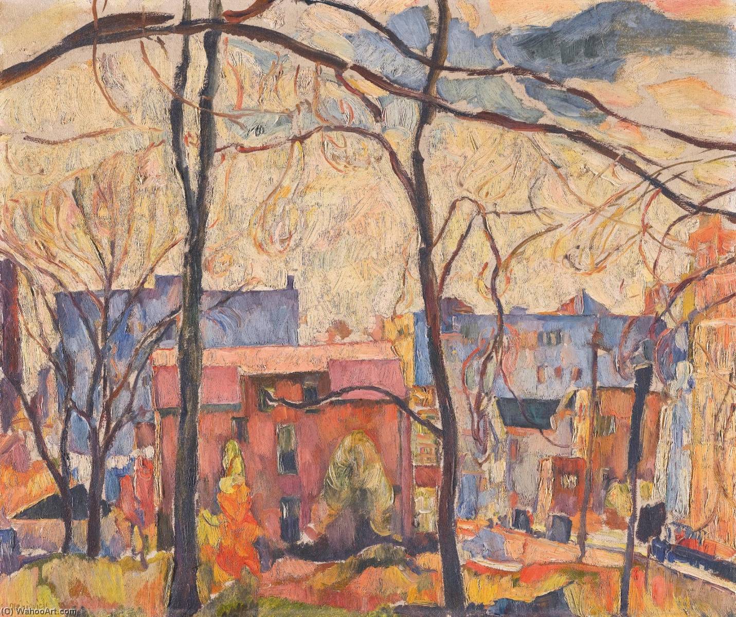 A Fall Day — Abraham A Manievich