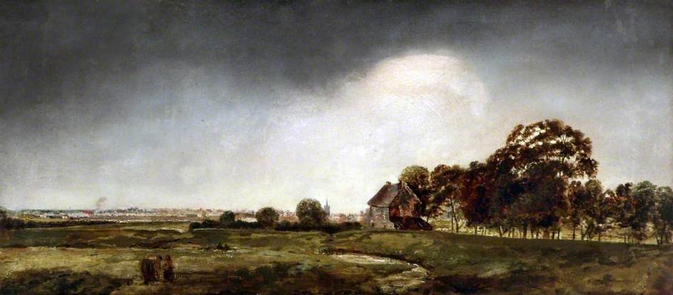 Landscape With A Distant Town — Robert Tonge