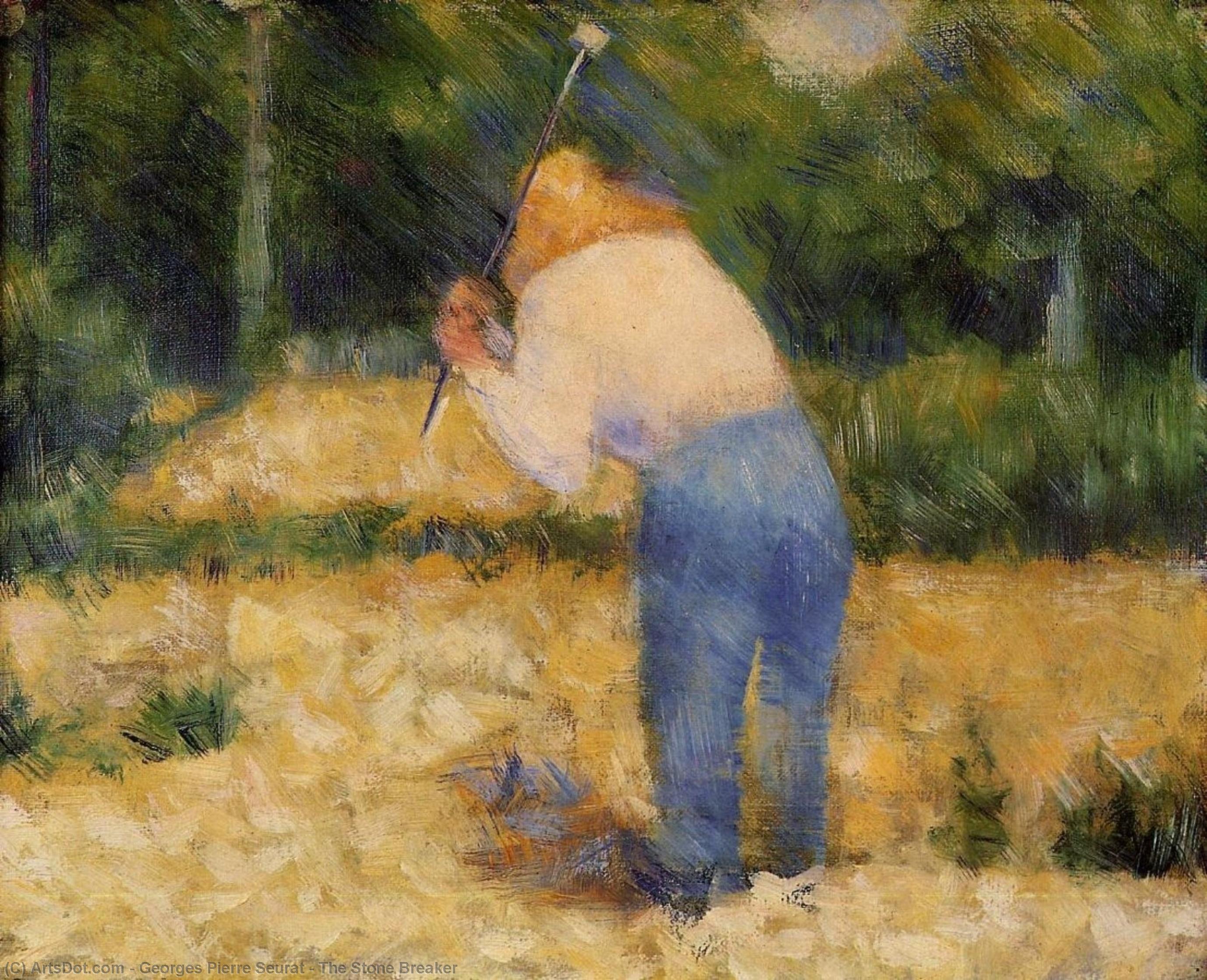 The Stone Breaker — Georges Seurat