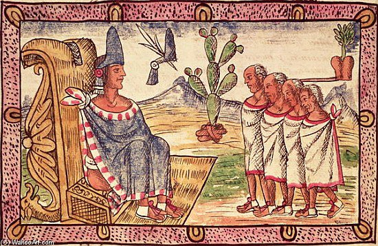 Montezuma Ii And His Envoys To The Spanish Conquerors — Diego Homem