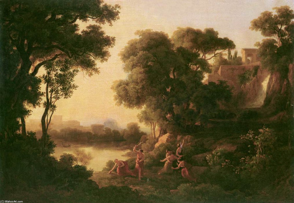Death Of Eurydike — Karoly Marko The Elder