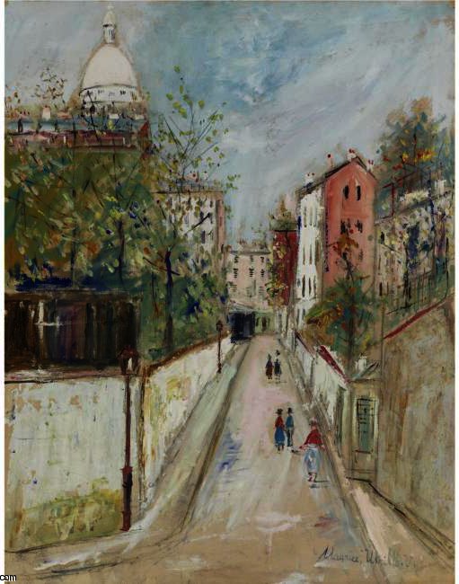 Street In Montmartre 4 — Maurice Utrillo