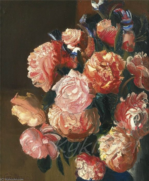 Flowers — Boris Dmitrievich Grigoriev