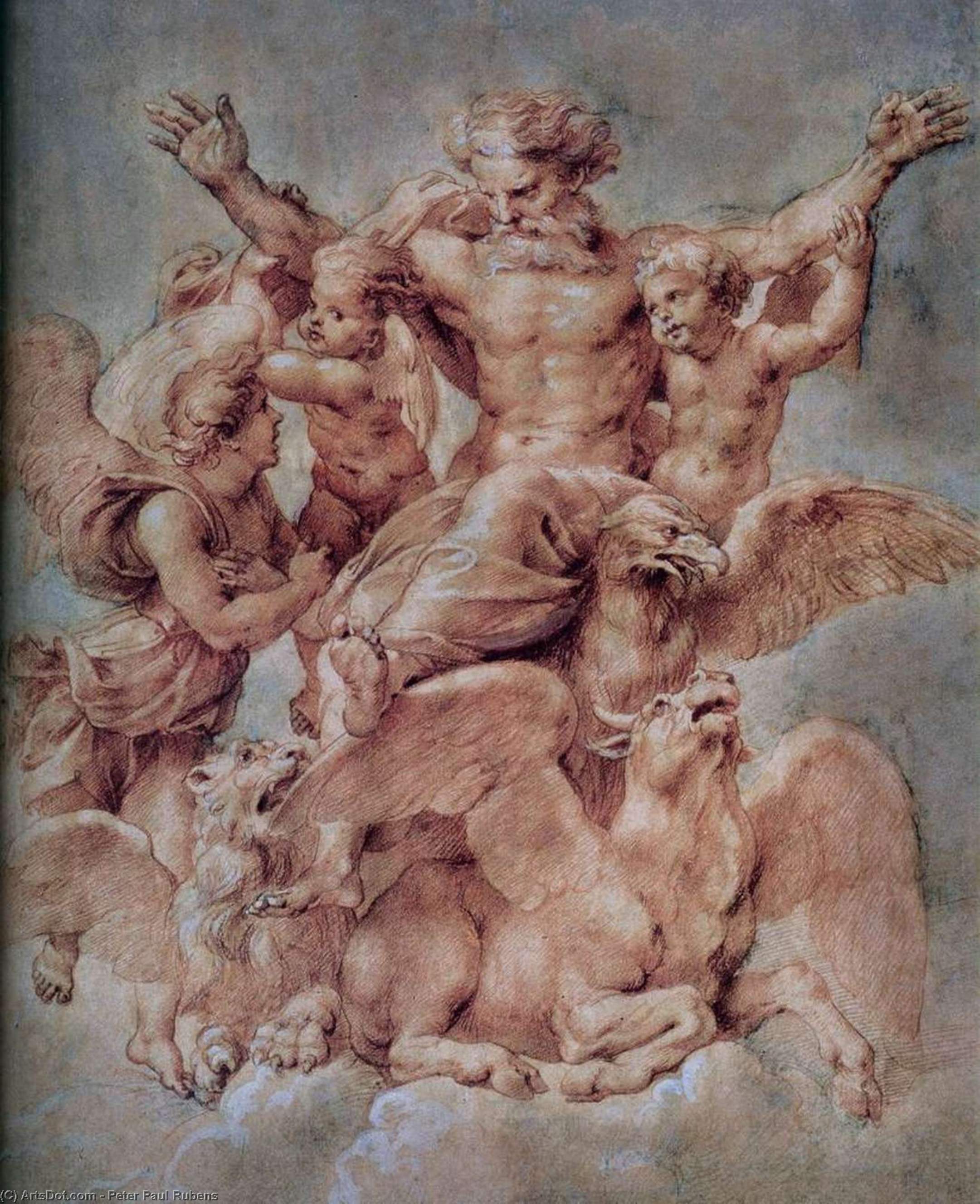 Vision Of Ezekiel — Peter Paul Rubens