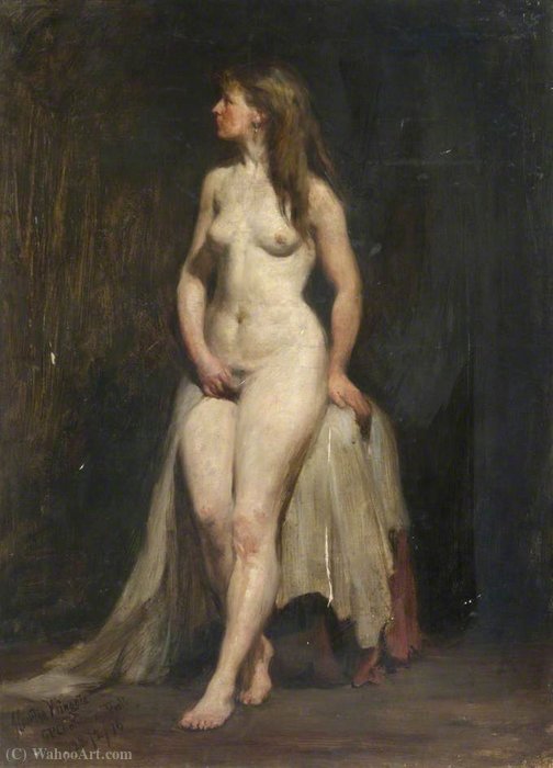 Standing Female Nude — James Lawton Wingate